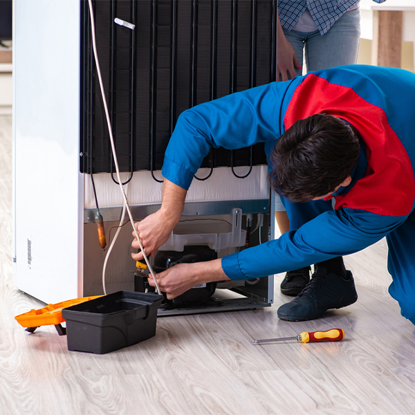 is it cost-effective to repair a refrigerator or replace it entirely in Orange